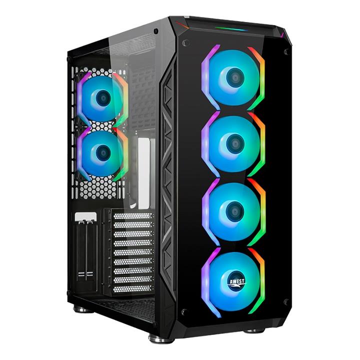 کیس گیمینگ کامپیوتر AWEST مدل GT-AV401-FB Awest GT AV401 FB Gaming Case